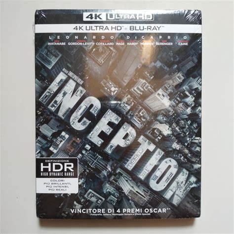 Inception Christopher Nolan Leonardo Dicaprio K Uhd Blu Ray