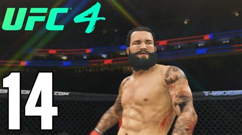 UFC 4 Heavyweight Career Mode Walkthrough Part 14 MOST KNOCKOUTS IN