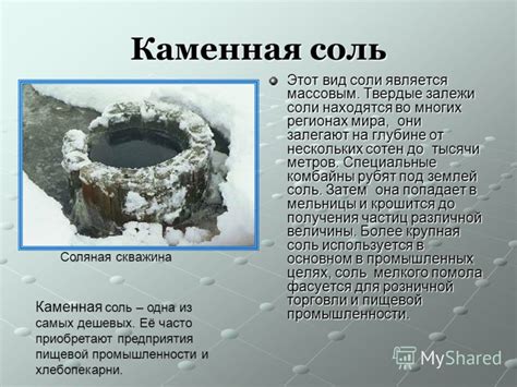 Презентация на тему: "ПОВАРЕННАЯ СОЛЬ Проект ученицы 8 «Д» класса ...