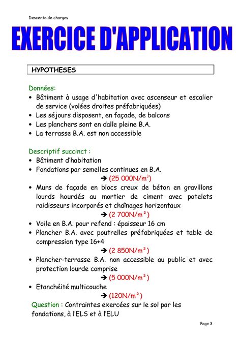 Welcome Descente De Charge Exercice Corrig Hot Sex Picture