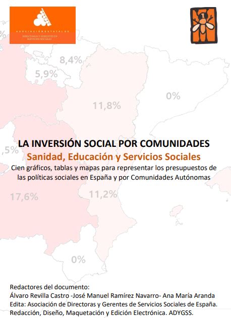 Murciasocial La Inversión Social Por Comunidades Sanidad Educación Y Servicios Sociales Cien