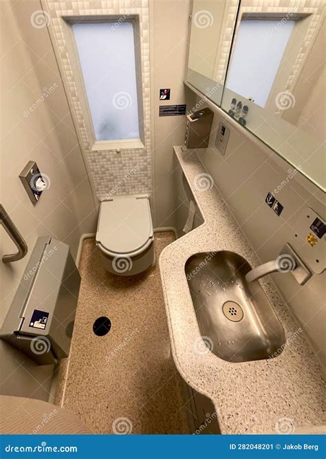 High Speed Train Toilet Toilets On German Trains Stock Image Image