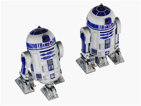 Star Wars R2 D2 3d Model By Zifir3d