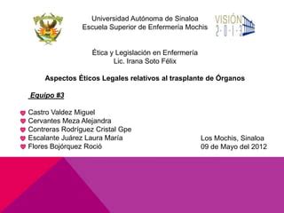 2 6 Trasplante De Organos 1 PPT