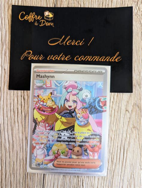 Pokémon Mashynn PAL 269 Évolutions à Paldea Cartes