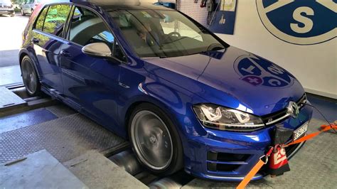 Volkswagen Golf 7 R Abt Stage 1 Dyno Run Youtube