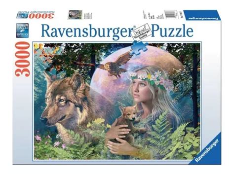 Rompecabezas Ravensburger 3000 Nina Del Lobo Lelab 44400 MercadoLibre