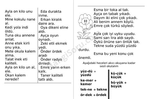 1 Sınıf Türkçe Etkinlik ve Çalışma Kağıtları 2024 Sayfa 2 33