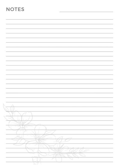 Free And Customizable Notes Templates