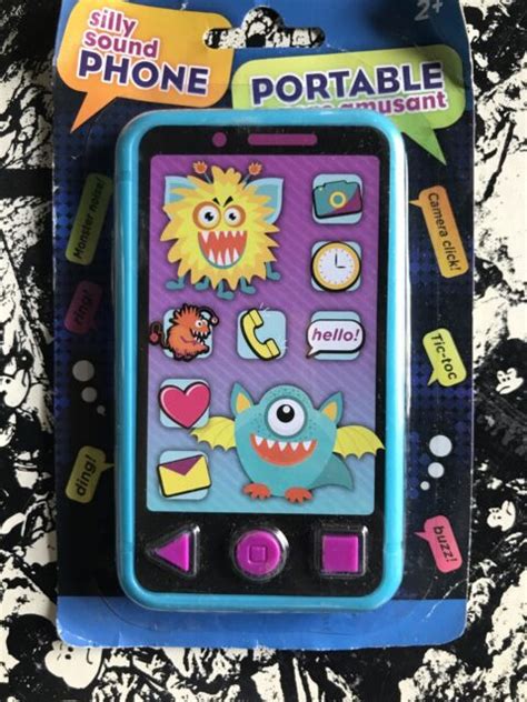 Silly Sounds Toy Smart Phone Cellular Toy Kids Pretend Cell Phone