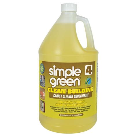 Simple Green 1 Gal. Clean Building Carpet Cleaner Concentrate-1200000111201 - The Home Depot