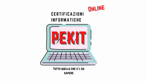 Fino A 2 Punti In Graduatoria Con Le Certificazioni Pekit