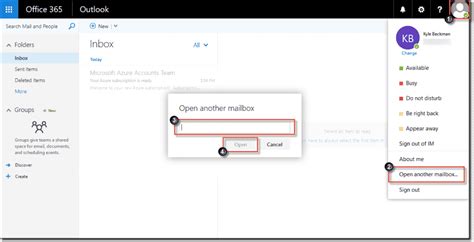 How To Open Shared Mailbox In Owa Office Office Views Images And