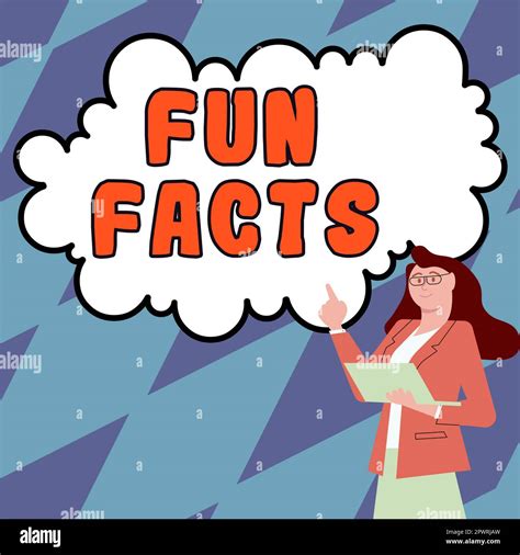 Sign Displaying Fun Facts Word For Short Interesting Trivia Which