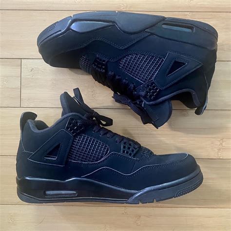 Jordan Black Cat 4s 🐈‍⬛ Condition: DS/ Brand New 🧊... - Depop