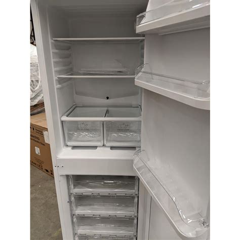 Refurbished Hotpoint 234 Litre 50 50 Freestanding Fridge Freezer White 78018633 1 Hbd5517w