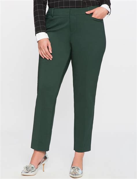 Kady Fit Double Weave Pant Juniper Green Stylish Jeans Pants For