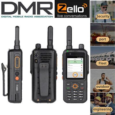 Dmr Vhf Uhf Inrico T G Lte Android Smartphone Mobile Poc Ptt Walkie