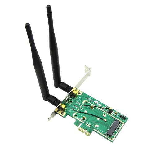 Cartes réseau Carte réseau wi fi sans fil PCI Express 1X adaptateur de