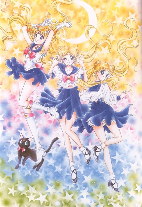 Style Update of the day! • Sailor Moon In Manga!