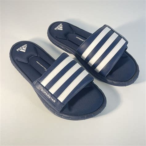 Adidas Superstar 3g Slides Sandals Cloudfoam Ultra Navy Blue G61949 Men