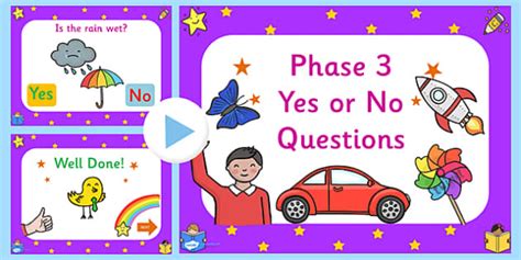 End Of Phase Yes No Questions Powerpoint Phase Three Phase Yes Or No