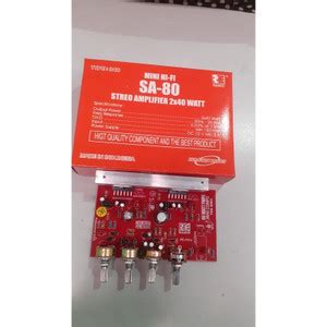 Jual Penawaran Terbatas Kit Power Amplifier Tda Tda Kota