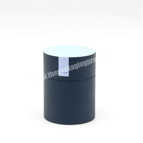 Custom Printed Cylinder Kraft Cardboard Round Paper Container Mailing