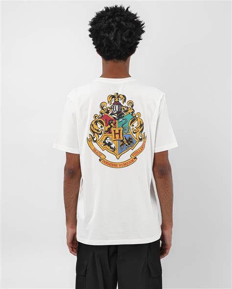 Riachuelo Camiseta Masculina Hogwarts Branca Warner Bros