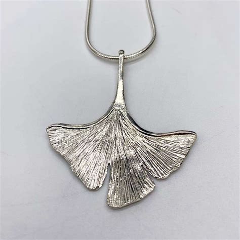 Necklace: Ginkgo - The Roycroft Campus Corporation