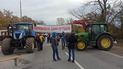 FOTO Poljoprivrednici Blokirali Temerinski Most Vesti 21 11 2023