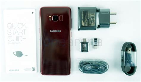 Samsung Galaxy S8 Burgundy Red Fonearena 02 Fone Arena