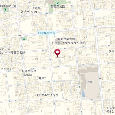 東京都杉並区上井草2－22－9 の地図 Mapfan