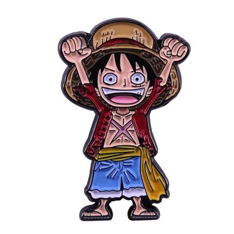 One Piece Luffy Celebrating Enamel Pin Distinct Pins