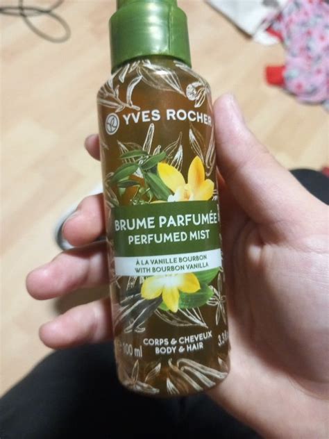 Yves Rocher Brume Parfum E Corps Cheveux Vanille Bourbon Ml