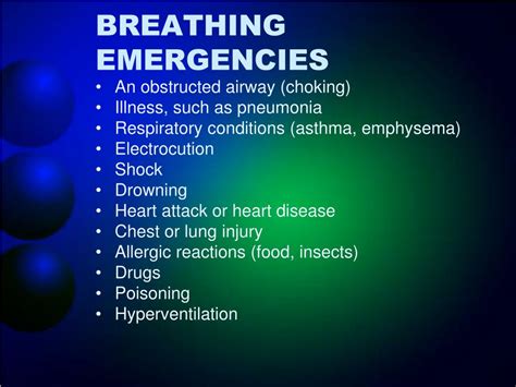 Ppt Breathing Emergencies Powerpoint Presentation Free Download Id