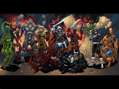 Marvel Villain Logos