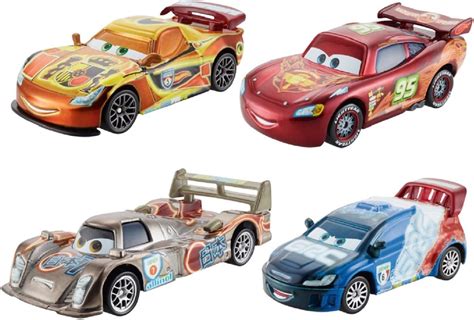 Mattel Disney Pixar Cars Neon 4 Pack Amazon Ca Toys Games