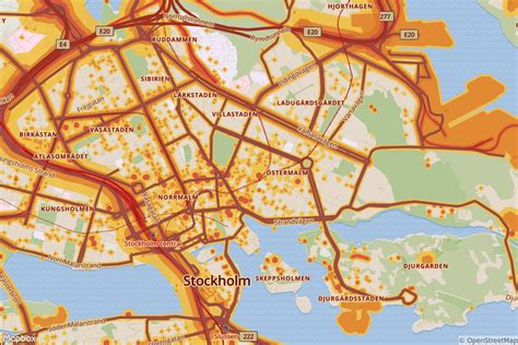 Global Noise Pollution Map - Vivid Maps