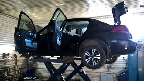 Замена рычагов передней подвески Megane 2 — Renault Megane II, 1,6 л ...