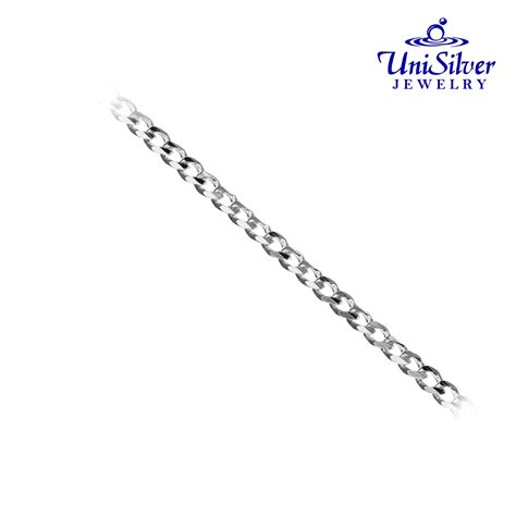 Unisilver 925 Sterling Mens Necklace Mnd12 Shopee Philippines