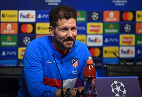 Atletico Madrid Manager Diego Simeone Suggests A Minimum Amount Of Sex