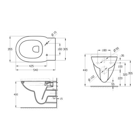 Комплект подвесной унитаз Roca Debba Rimless белый + крышка-сиденье с ...