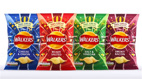 Britains Favourite Crisps Get Patriotic Redesign Creative Bloq