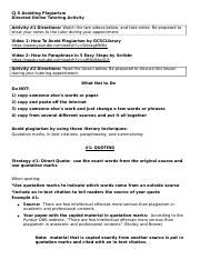 CJ 5 Avoiding Plagiarism Docx CJ 5 Avoiding Plagiarism Directed