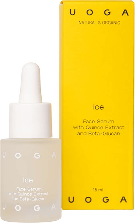 UOGA UOGA Natural Moisturising Face Serum Ice 15 Ml Ecco Verde