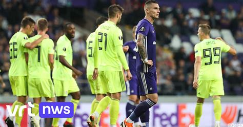 Europa League Anderlecht läuft auch hier neben der Spur VRT NWS