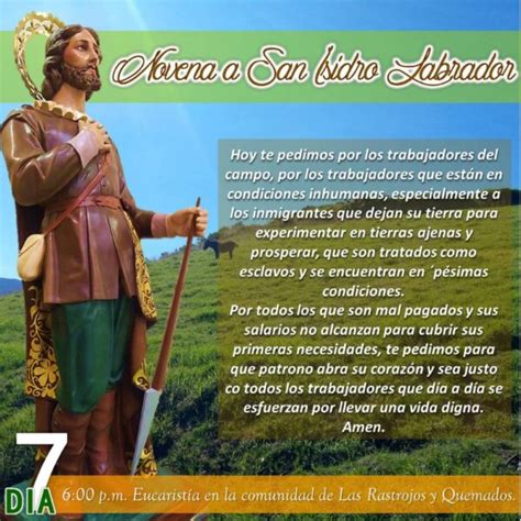 Novena A San Isidro Labrador Camino Y Oraci N