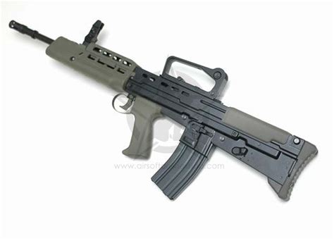 We High Power British Sa80 L85 Gbb Rifle Open Chamber Airsoft Guns