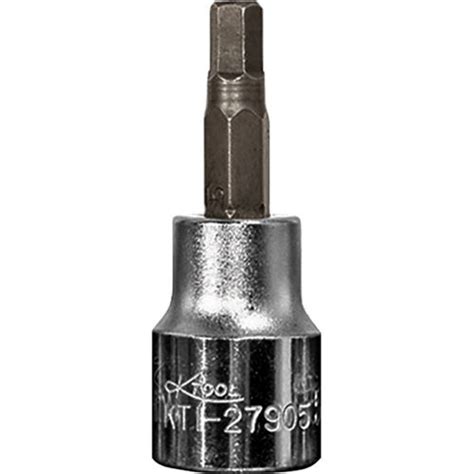 K Tool International KTI 27905 KTI27905 5mm X 3 8 Drive Metric Hex Bit